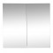Peegelkapp SAT B-Way 80 valge