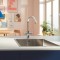 Köögisegisti Grohe Blue Pure StartCurve kroom + filtrivalmidus