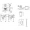 WC-komplekt Grohe Rapid SLX + Bau Ceramic + Arena Cosmopolitan S Cool Sunrise