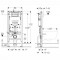 WC-komplekt Geberit Duofix + Kielle Oudee + Delta20 valge