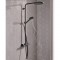 Dušikomplekt Hansgrohe Raindance Select S 240 1jet Showerpipe mattmust