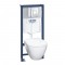 WC-komplekt Grohe Rapid SL + Bau Ceramic + Skate Cosmopolitan kroom