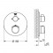 Seinasisene termostaat vannisegisti Grohe Grohtherm Round
