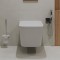 Seinasisese WC-raami komplekt Kielle Genesis + Arkas I + Gemini IV mattmust 30505SS37