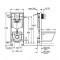 WC-komplekt Grohe Rapid SL + Bau Ceramic + Skate Cosmopolitan kroom