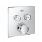 Seinasisene termostaat dušisegisti Grohe Grohtherm SmartControl Square