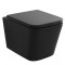 Seinasisese WC-raami komplekt Kielle Genesis + Arkas I + Gemini III mattmust 30505SS14