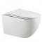 Seinasisese WC-raami komplekt Kielle Genesis + Gaia + Gemini II mattmust 30505SS26