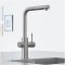 Köögisegisti Grohe Blue Home L väljatõmmatava käsidušiga Supersteel + veefilter + jahuti + gaasiballoon