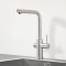 Köögisegisti Grohe Blue Professional L Supersteel väljatõmmatava käsidušiga + jahuti