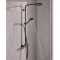 Dušikomplekt Hansgrohe Raindance Select S 240 1jet Showerpipe mattmust