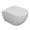 Seinasisese WC-raami komplekt Kielle Genesis + Gemini II mattmust 30505SS18