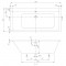 Lihtvann Villeroy & Boch Subway 190 White Alpin