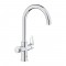 Köögisegisti Grohe Blue Pure StartCurve kroom + filtrivalmidus