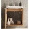 Mööblikomplekt VitrA Mia Plus Round 60 Golden Oak
