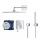 Seinasisene dušikomplekt Grohe EuroCube 310 kroom