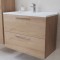 Mööblikomplekt VitrA Mia 80 Golden Oak