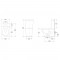WC-pott SAT Project valge