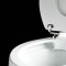 Retro WC-pott Burlington Rimless kroom Medium