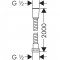 Dušivoolik Hansgrohe Metaflex 200 cm