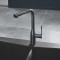 Köögisegisti Grohe Essence Brushed Hard Graphite väljatõmmatava käsidušiga