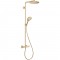Dušikomplekt Hansgrohe Raindance Select S 240 1jet Showerpipe harjatud pronks