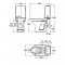 WC-pott Ifö Spira 6262 rimfree