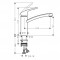 Köögisegisti Hansgrohe Focus M41 160 roostevaba teras