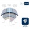 WC-komplekt Grohe Rapid SL + Kielle Arkas + Grohe Skate Cosmopolitan kroom