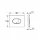 Vajutusnupp Grohe Arena Cosmopolitan 38858 valge