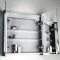 Peegelkapp Vanita & Casa Zenit Black 500 x 140 x 700 - Outlet Diil