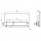 Vajutusnupp Villeroy & Boch ViConnect E200 kroom 92249061