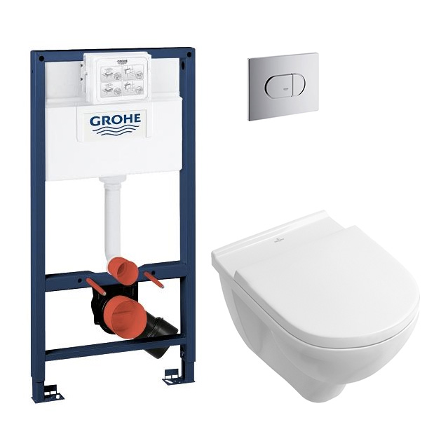 Valmiskomplekt Villeroy & Boch + Grohe